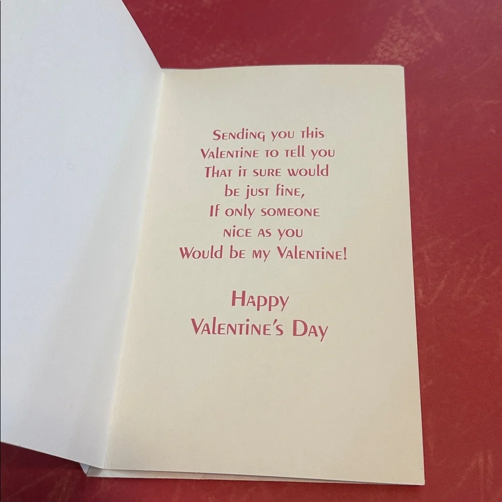 4 Valentines Cards with envelopes included